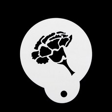 스텐실A-44 (80mm) 카네이션싱글, 1개, 1