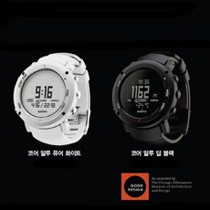 순토 시계 코어 프리미엄 알루, 딥 블랙, 1개