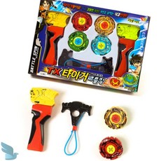 2보급창고 타이거 스피드 팽이 2인용 어린이팽이