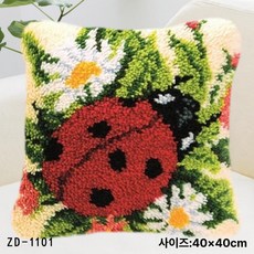 심스타 스킬자수 해바라기 쿠션 만들기 diy 재료 풀세트 래치훅, 40cm 흰색망, 1개