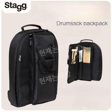 드럼스틱 가방 악기채 백팩 스틱케이스 난타 북채 전용 수납 파우치, 1개