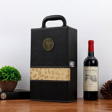 레드와인 가방 2개보관 와인가방 스페이스 휴대용 세상에 세트 숄더 보냉편 블랙 6개, 흑