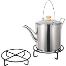 일본 직배송 일반 더치 오븐 스탠드 캠핑 바비큐 야외 다목적 삼각대 내구성 안정적 직화 호환 가스 스토브 양면 사양