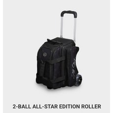 Roto Grip 豪華拉桿式雙球袋, 黑色, 1個