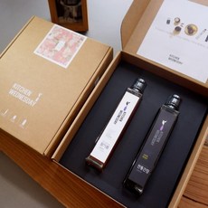 키친웬즈데이 저온압착 참기름 전통간장 프리미엄 선물세트 3호
