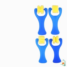 OS 스펀지도장 미술DIY 4종세트 12번 스폰지브러쉬 페인트브러시