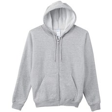 GILDAN 美國棉素色刷毛連帽外套