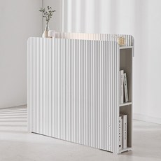 블랑누보 노먼 템바보드 침대 헤드보드 호텔식 수납 선반 LED 조명 슈퍼싱글 SS, 화이트