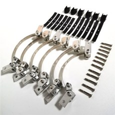 臺灣熱銷 發改裝車RC陞級金屬配件六驅遙控車 原車零件 合金傳動軸 車橋 遙控模型, 升級：金屬減震, 1個