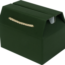 주호팩 끈손잡이 다용도 선물상자 03-2 (220x155x110), 진녹, 10개