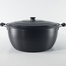 바른부엌 국산 경질국솥 업소용냄비 곰솥 큰냄비, 50cm, 1개