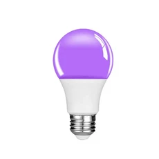 호환 10W 보라색 전구 AC85-265 어두운 파티 용품 램프 블랙 라이트 바 형광 장식 E27 UV 395nm 분위기, 03 1PCS WHITE, 01 E27에 대하여