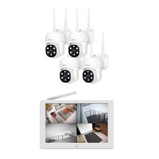 4채널 cctv 홈캠 WIFI 실내 실외 카메라 모니터 NVR nys+959st