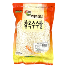 [신림농협] 국산 찰옥수수쌀, 1개, 1kg