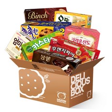 幸福滿滿人氣餅乾組 8種, 8種零食, 1組