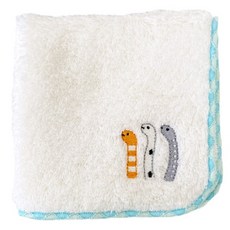 BESTEVER日本製造嬰兒紗布手帕，柔軟親膚，可愛動物刺繡，寶寶清潔必備