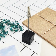 포토 메모 가격표 사진 홀더 꽂이 집게 클립 쇼클립