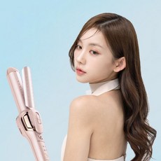 비달사순 모이스트랩 2in1 스타일러 접이식 고데기 VSC3290PK, 핑크