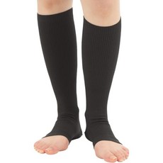 압박 스타킹 밴드 보정 닥터필 슈퍼바이저드 탄력 양말 따뜻함 - 플리스 안감으로 높은 열 유지력 탈취 소재로 제작 발가락 없음 양쪽 발용 1쌍, S