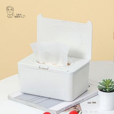 분사기 보관함 정리 원터치 휴지 대 디스펜서 깔끔한 박스 간편조작 11162ea 1(EA), 화이트