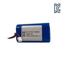 텐텐 18650배터리 4000mAh 리튬이온 배터리팩 밧데리 7V 3 1(개)단일상품