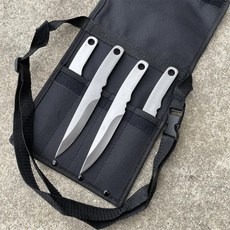 스로잉 나이프 수리검 K702 투척 캠핑용 칼 캠핑나이프, 수리검4개 전용가방 패키지