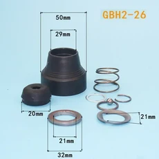 드릴 척 커버 SDS 코 비트 부품 Bosch GBH2 20/24 전기 해머 임팩트 콜레트, 01 빠른, 01 For GBH2 26 28