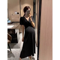 TOOT 임산부원피스 임부복 임산부옷 만삭촬영의상 휴양지원피스 여름