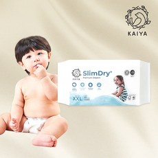 카이야 슬림드라이 플러스 프리미엄 기저귀 팬티형 남녀공용, 특대형(XL), 10매