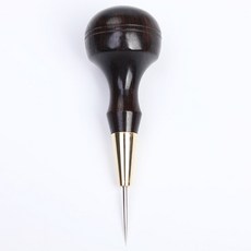 DC53 皮具工具錐子 圓錐法 橄欖錐 菱錐手縫通孔 DIY手工縫綫 駒縫, 1個