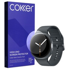 코커 자가복원 갤럭시워치 EPU 액정보호필름, 2개, 클리어