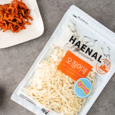 국내가공 농협에 납품되는 향이 좋고 깨끗한 무표백 해날 백진미채, 1개, 500g