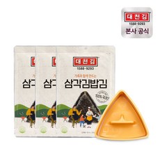 대천김 삼각김밥김 30매 + 삼각틀 1개입, 3개, 10g
