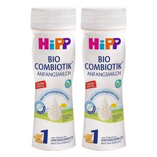 힙 콤비오틱 액상분유 1단계, 200ml, 2개