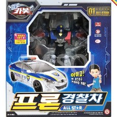 헬로카봇 프론 경찰차 올스타 변신로봇 장난감, 1개, 혼합