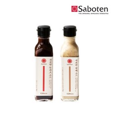 사보텐 소스 2종 (돈카츠 참깨) 세트, 사보텐 사보텐 소스 2종(돈카츠,참깨)세트, 420g, 1세트