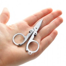 BUY HARU 휴대용 접이식 가위 낚시가위, 1개, 상세페이지 참조