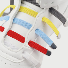 매듭 없는 신발끈 편리한 스니커즈 끈없는 클립 운동화 어린이 성인용 고정