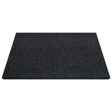 맑은 코일현관매트 100 x 135cm 두께 20mm, 1개, 올블랙