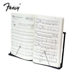 Fancy 桌上型摺疊譜架 附收納袋 金屬樂譜架, 1個
