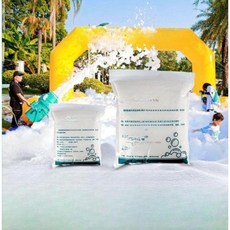 폼머신 가루 비눗방울 10kg 파티 행사 버블 용액 백색 파우더 풀빌라 수영장 버블건, 화이트 폼 파우더 (1kg)