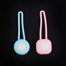 은비가 야간산책LED 강아지 야간 LED 안전 팬던트, 블루