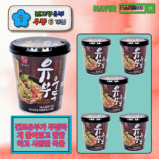 얼큰 유부우동 149.2g x 6개 건조유부첨가 매운우동