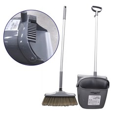고급 빗자루세트 쓰레받기 이물질 제거틀 방빗자루 실내용 방청소 내부용, 실내 빗자루 세트, 1개