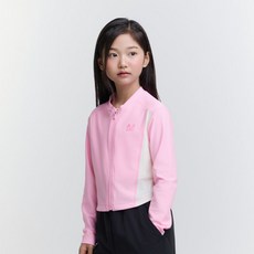 매장정품 NATIONAL GEOGRAPHIC KIDS K252GRG610 여아 크롭 래쉬가드 집업 PINK 5007448619 202549