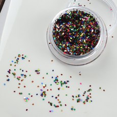 미니 색종이 네일글리터, 1개, 상세참고