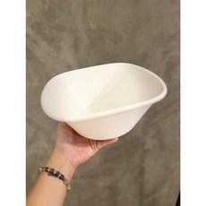 透明洗臉盆 / 容器 / 置物, 白色款