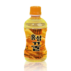 천지개벽 홍삼꿀 음료 홍삼농축액 사양벌꿀 배농축액 혼합음료 차, 24개, 280ml