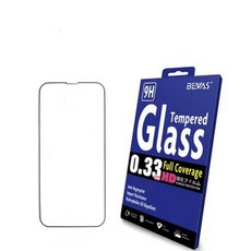 日本BEVAS iPhone鋼化玻璃保護貼 0.33mm超薄防刮, 1個