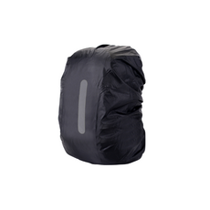 背包防雨罩 背包防水套 書包防雨套 書包防水套 背包防水罩 背包罩 背包雨衣 背包套 反光背包罩 雨, 黑色, 1個